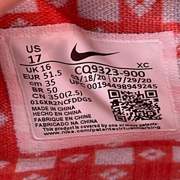 SOLD on eBay!!    Nike Kybrid S2 ‘Pineapple’ GS What the Kyrie Sneaker Size17 - Picture 5 of 16